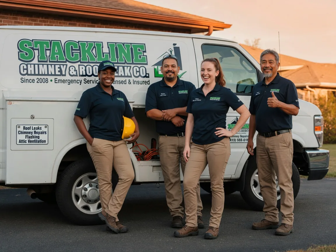 Chimney flashing repair company in House, NM